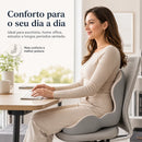 Almofada Ortopédica de Assento com Apoio Lombar