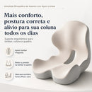 Almofada Ortopédica de Assento com Apoio Lombar