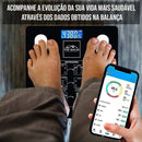Balança Digital Corporal Bioimpedância