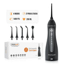Irrigador Oral Portátil 200ml com 5 Bicos USB
