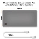 Manta Terapêutica Com Aquecimento Para Alívio de Tensões