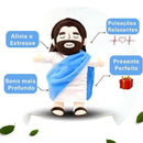 Santo Soninho – Jesus Pelúcia que Abraça com Fé e Acalma a Alma
